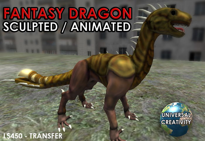 Universal Creativity - Fantasy Dragon (TRANSFER)