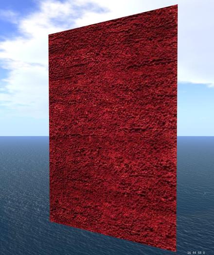 RUG MODERN RED V 64