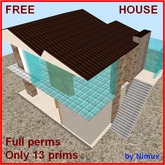 House Residential Stage2, FREE FREE, only 13 prims, full perm