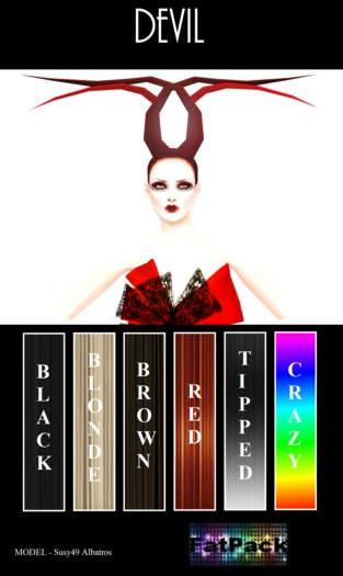 *DeHat* HAIR - Devil Brown