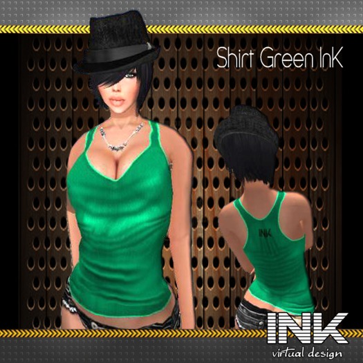 Musculosa Green - InK - By SuPReMo PieRS