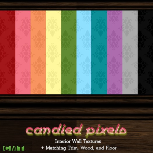Candied Pixels Wall Textures + Matching Floor 7