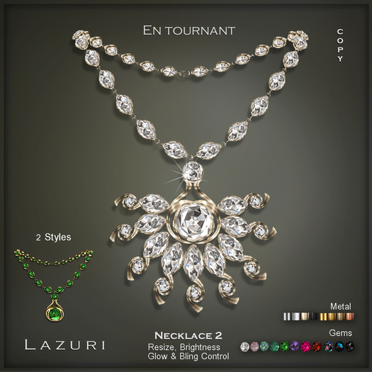 Lazuri En Tournant Necklace2