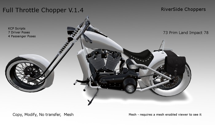 FULL THROTTLE Chopper, Bikes V.1.4 Box