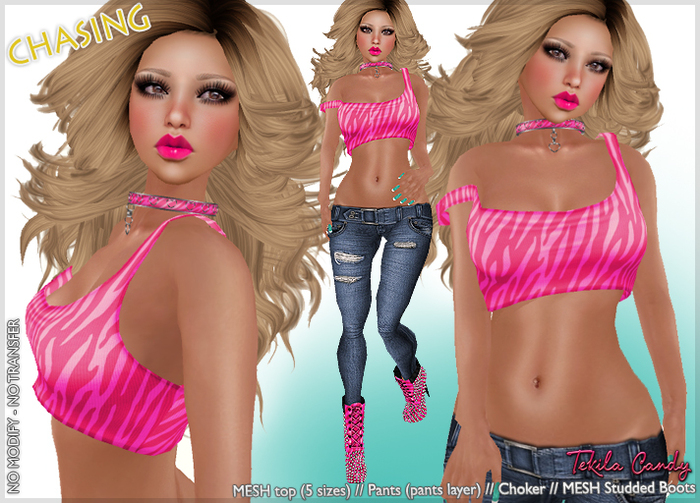 *TC* Chasing - Neon Pink