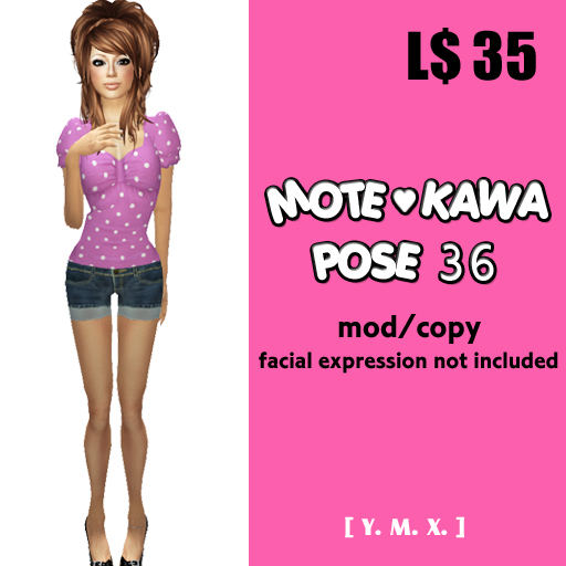 [Y.M.X.] mote*kawa 36