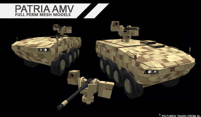 Patria mesh model [full perms]