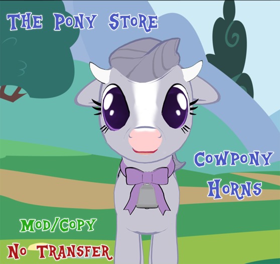 The Pony Store - Cowpony Horns (BOXED)