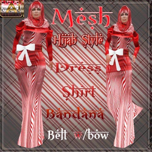 .:Arabello:. Hijab Style Red