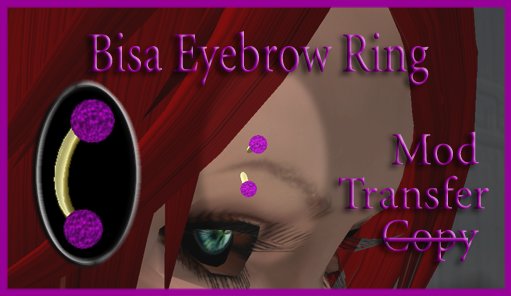Bisa Eyebrow Ring