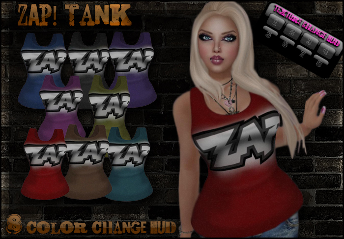Souled Out Texture Change Tank  ZAP!