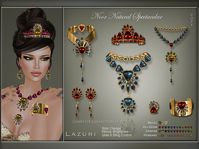 Lazuri Noor Natural Spectacular Complete Set