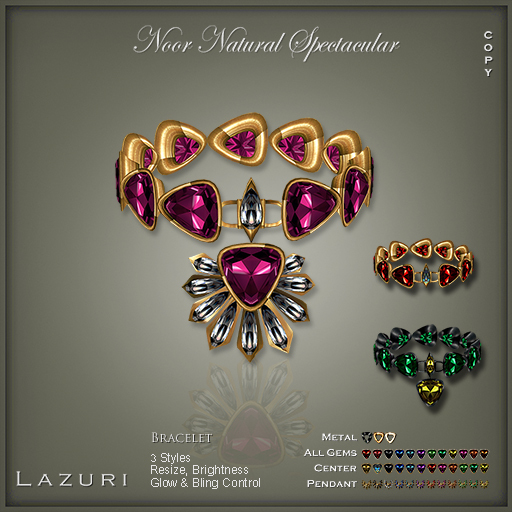 Lazuri Noor Natural Spectacular Bracelets
