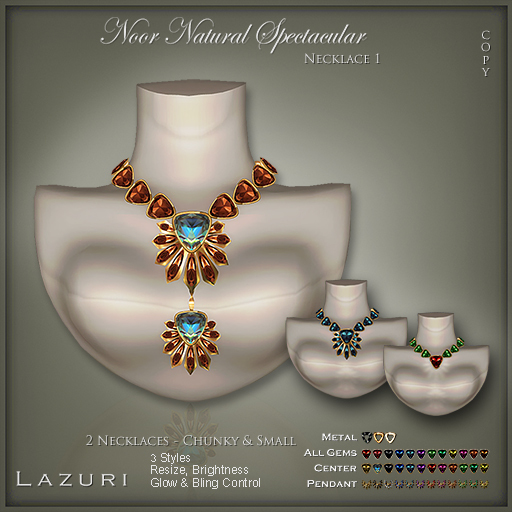 [~ Lazuri ~] Noor Natural Spectacular Necklace1 - SALE