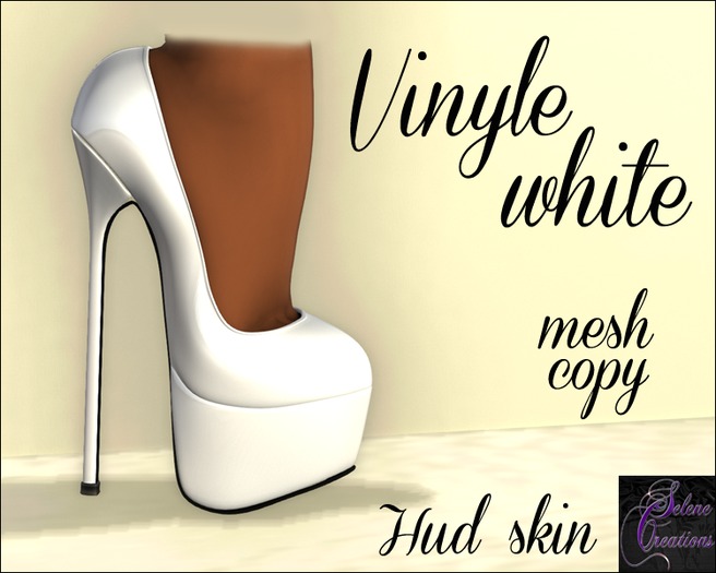 [Selene Creations] Shoes vinyle blanche