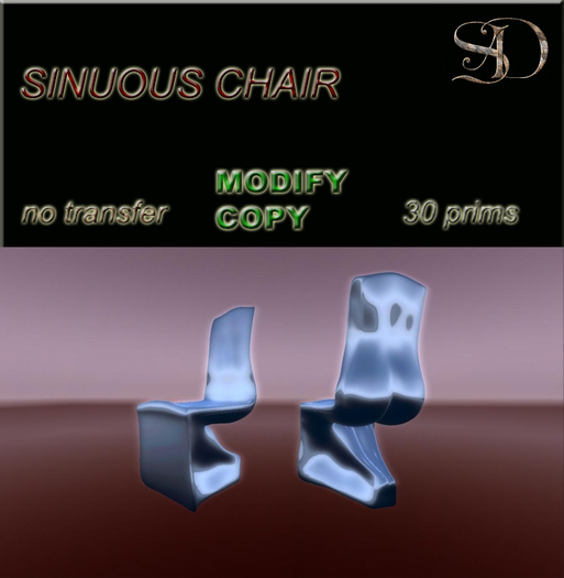 sinuous chair