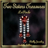 TST - LE PERLE RUBY BELLY JEWELRY BLACK.