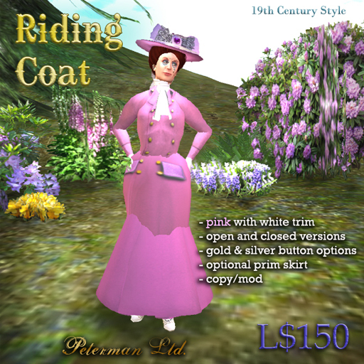 Riding coat -green