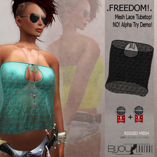 [BiJOU&T] - Freedom! - [black]