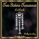 TST - LE PERLE WATERMELON DIAMOND BELLY JEWELRY BLACK.