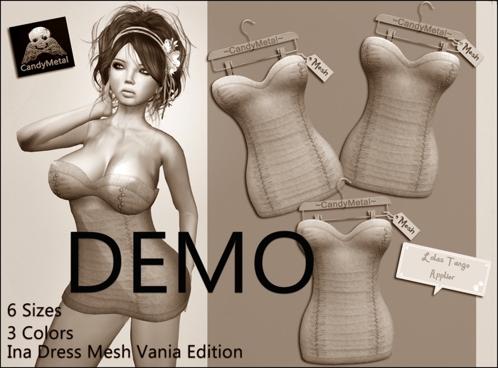 ~CandyMetal~ Ina Dress mesh DEMO