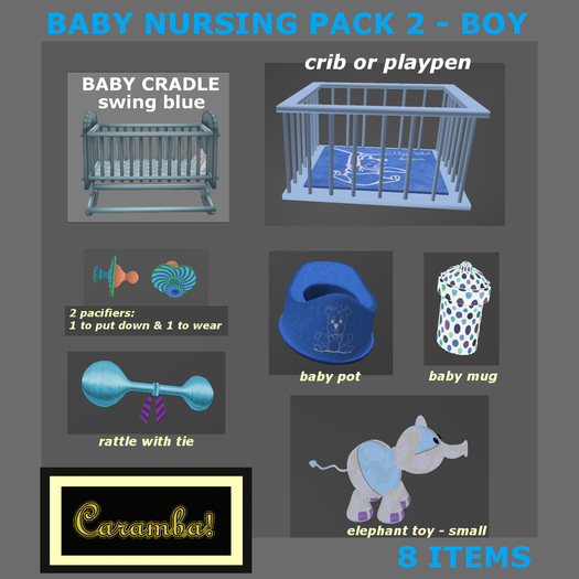 Baby nursing pack 2 - boy