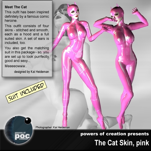 *poc* The Cat Skin, pink