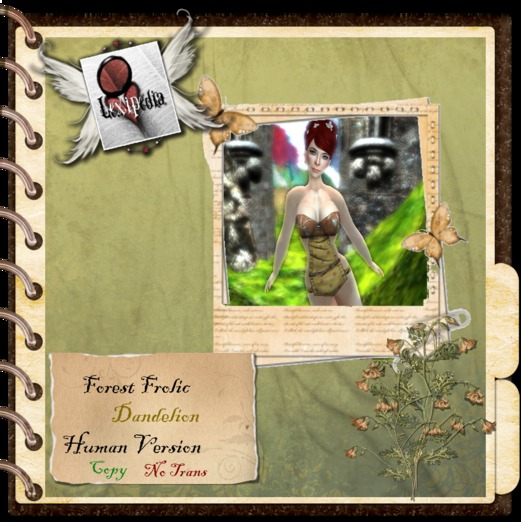 . Lexipedia . Forest Frolic Human Dandelion HUD (Wear me)