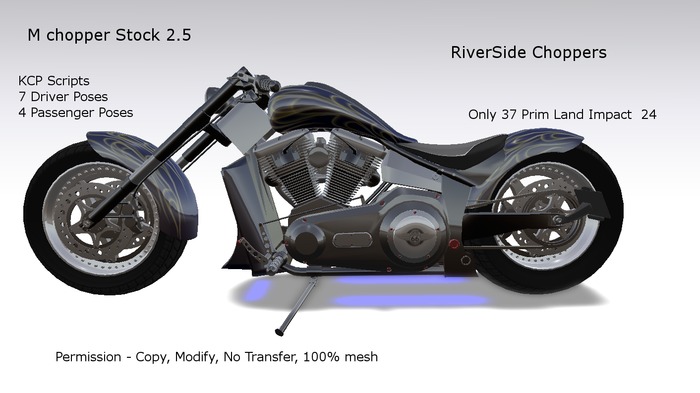 M chopper, Bike Stock 2.5 Box