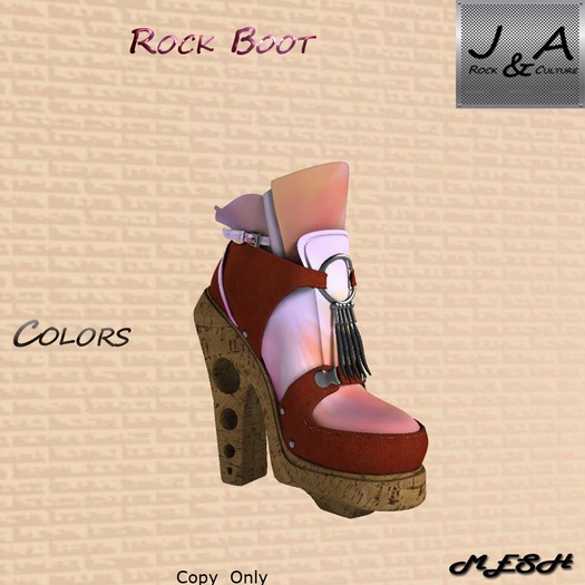 Rock Boots Colors
