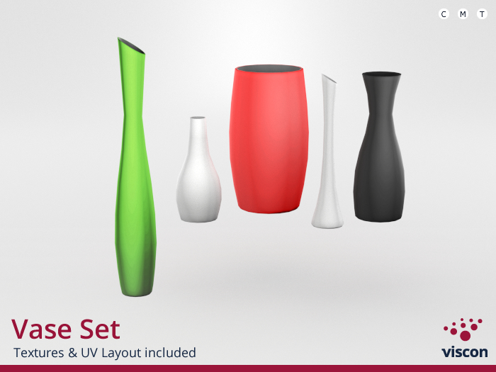 *viscon* Mesh Vase Set