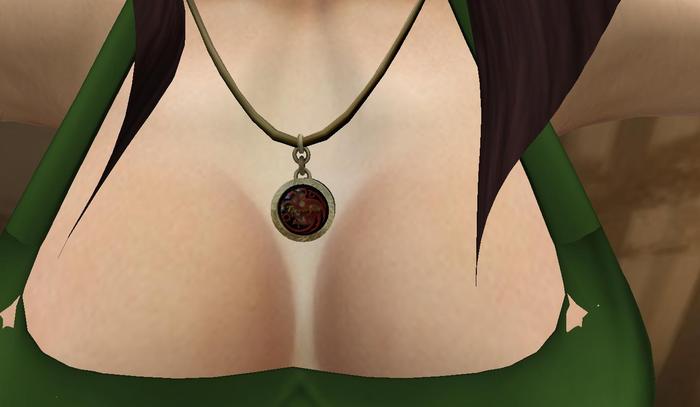 Targaryen Ladies Locket & Sigil Set