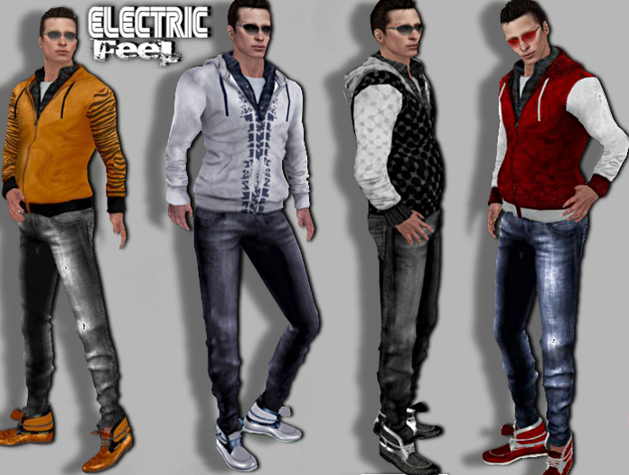 *-*Electric Feel*-* Sweater (hoodie) fatpack - almost 50% off original price