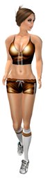 MN - Sporty Shorties - Copper