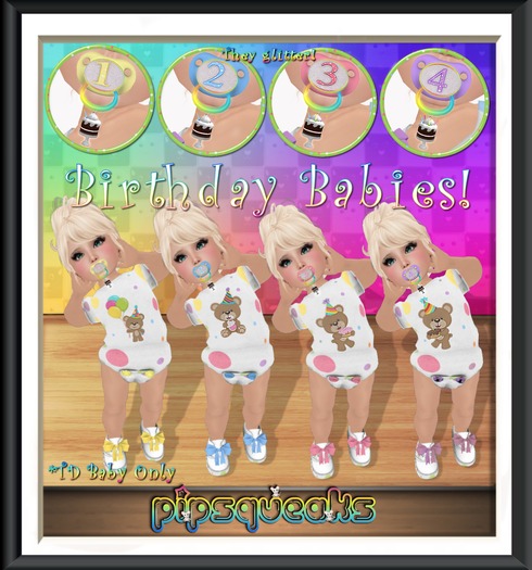 {PiP} 2nd Birthday Onsie Fit