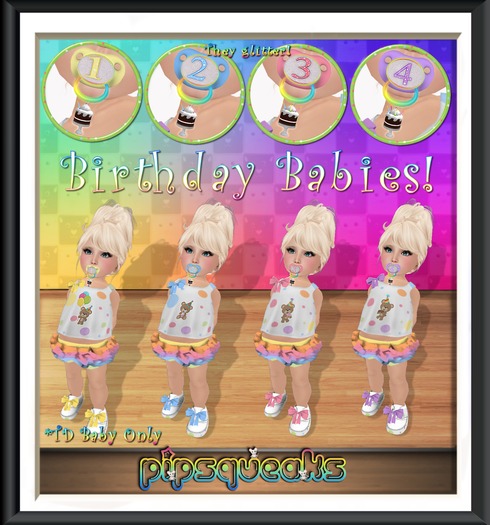 {PiP} 3rd Birthday Tank Fit