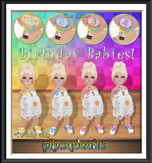 {PiP} 4th Birthday Romper Fit