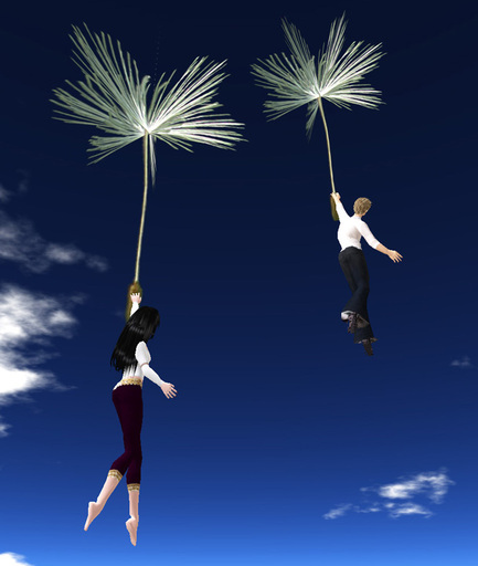 Ridable Dandelion Seeds