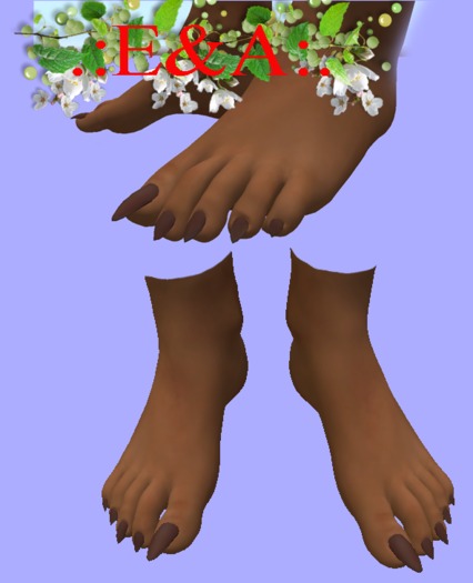 .:E&A:. Mesh feet add-on nails