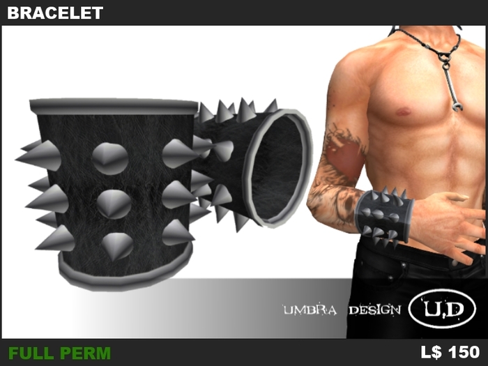 Umbra Design - Bracelet *RIGGED*(FULL PERM MESH)