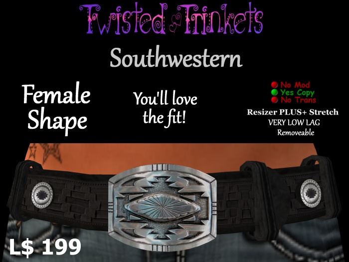 Southwestern Belt (female) 
