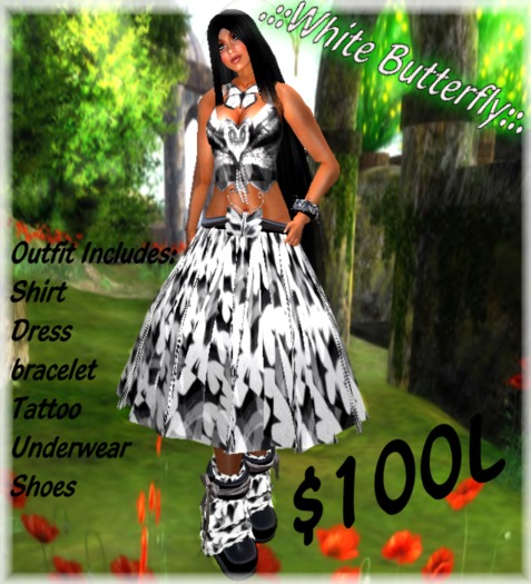 .::FS::. black/white butterfly