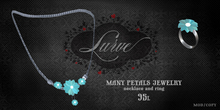 *Lurve* Many Petals Jewelry - Turquoise