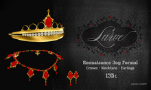 *Lurve* Renaissance Princess Jewelry- Ruby
