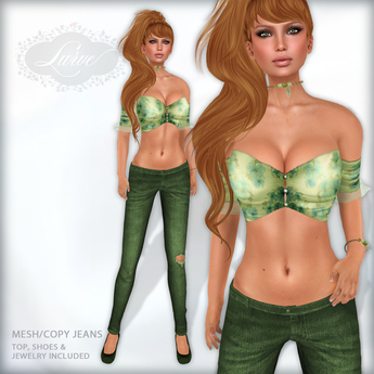 Second Life Marketplace - *Lurve* Sweet Country Girl - Leaf