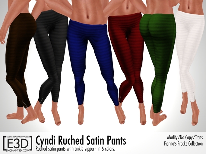 [E3D] Enchant3D - Cyndi Ruched Pants (6 Colors)
