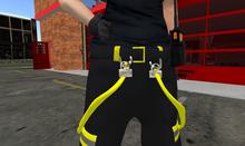 Firefighter shoulder straps