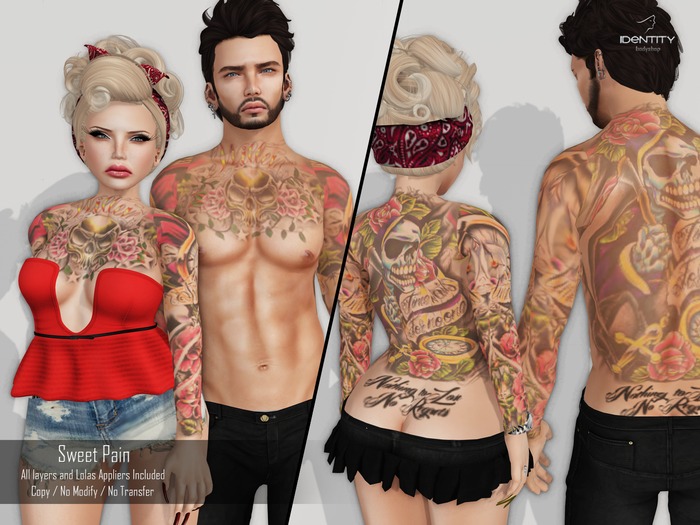 .Identity. Body Shop - No Love Lost Tattoo