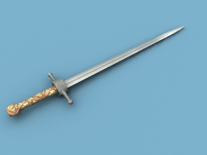 Medieval Sword (In Right Hand)