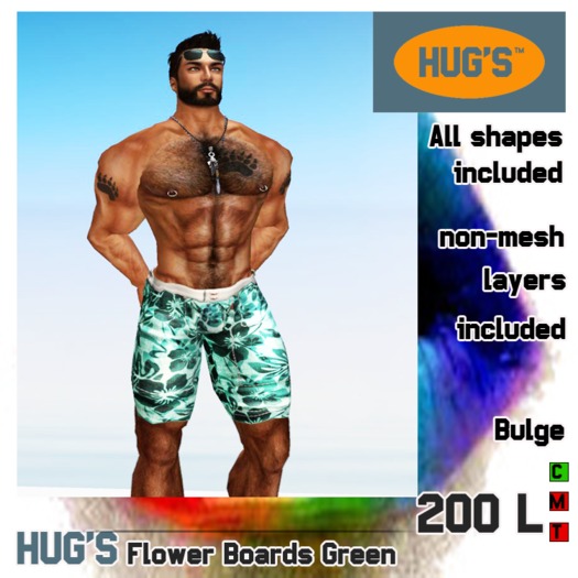 HUG'S  Boards Flower Green